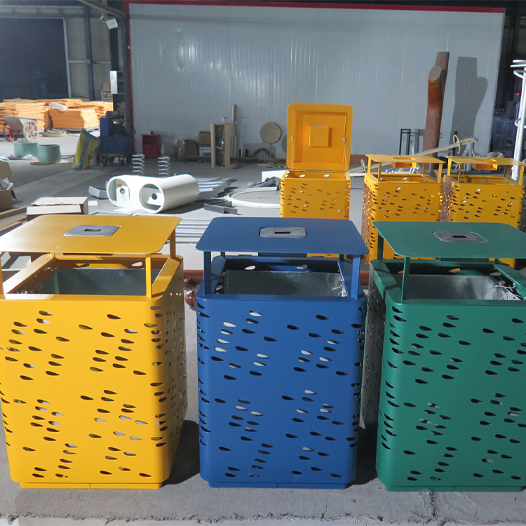 HBS250107 outdoor trash can (13)