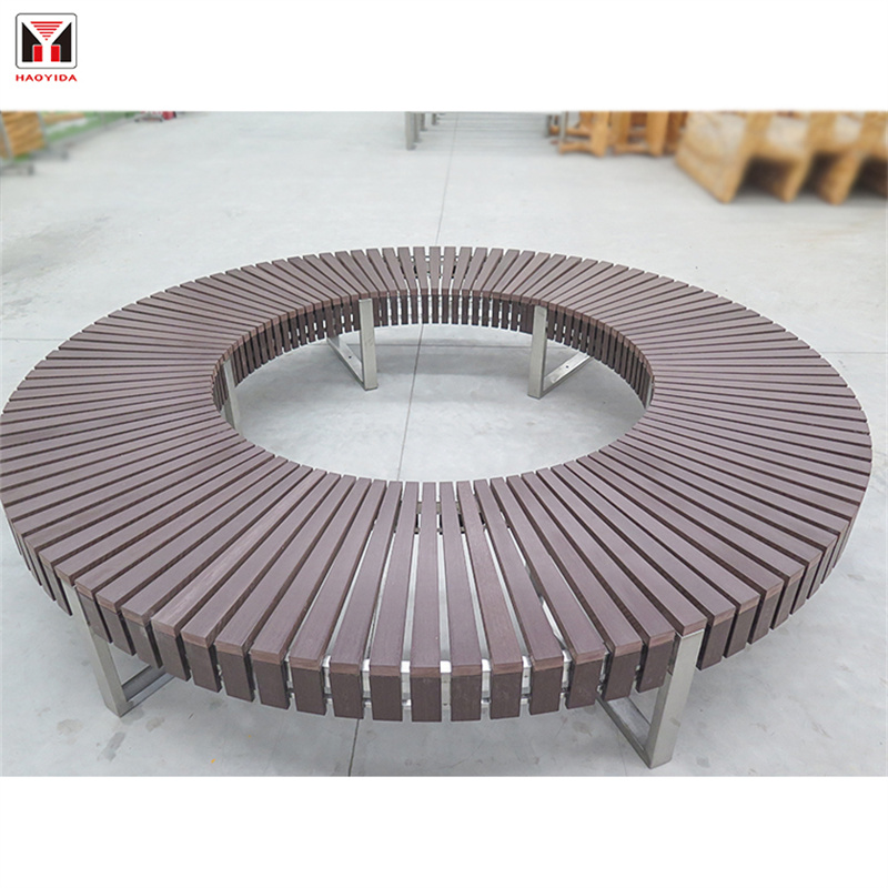 Custom Backless Round Tree Benches For Park 5