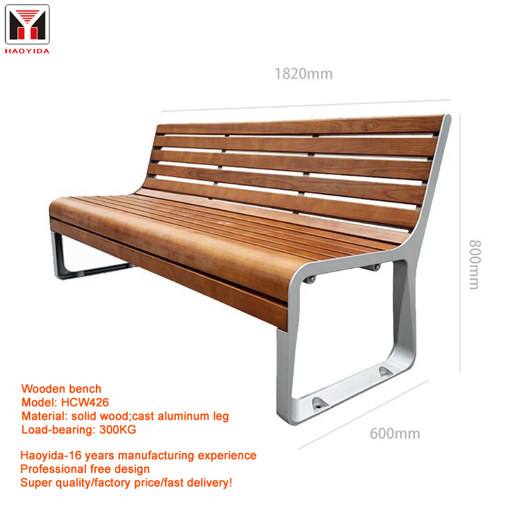 outdoor bench