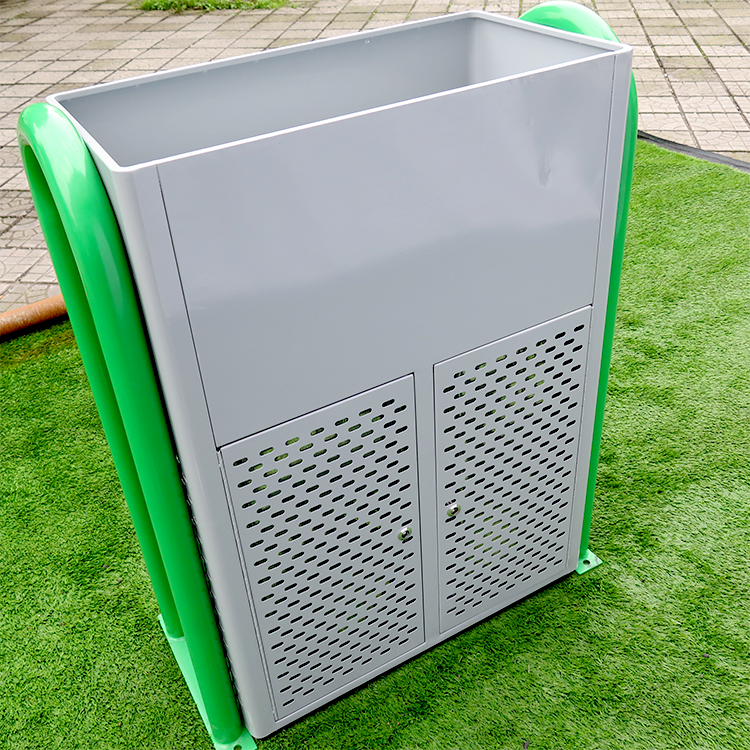 HBS120steel trash can  (4)