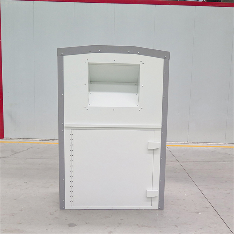  Red Cross Clothing Donation Drop Box Metal Clothes Donation Collection Bins 16