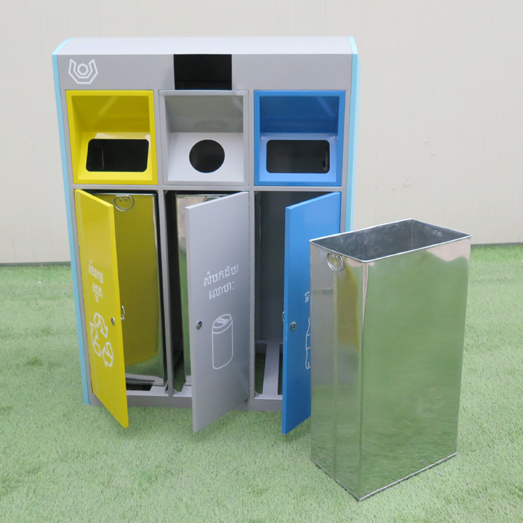 HBS468 steel trash can (5)