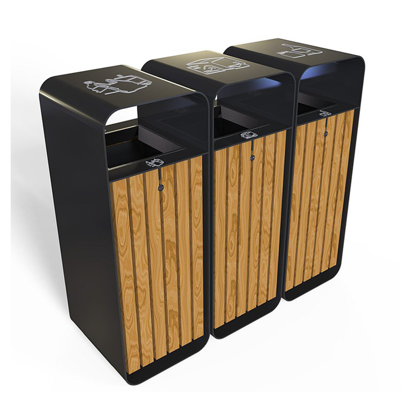 Street Park Commercial Sorting Recycling Bin Manufacturer 1