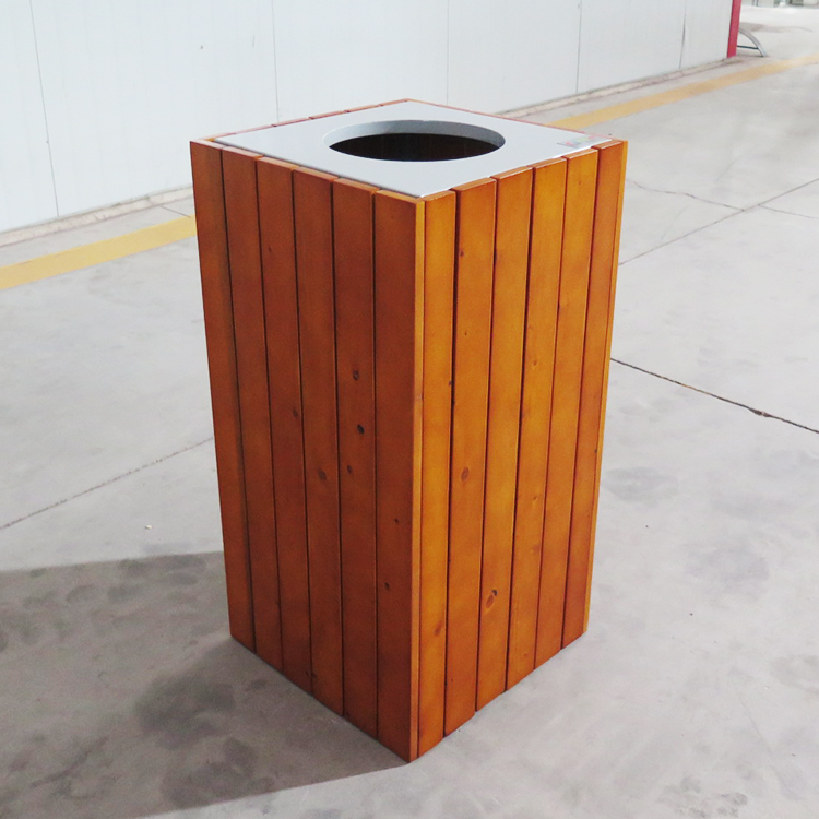 outdoor Trash Can