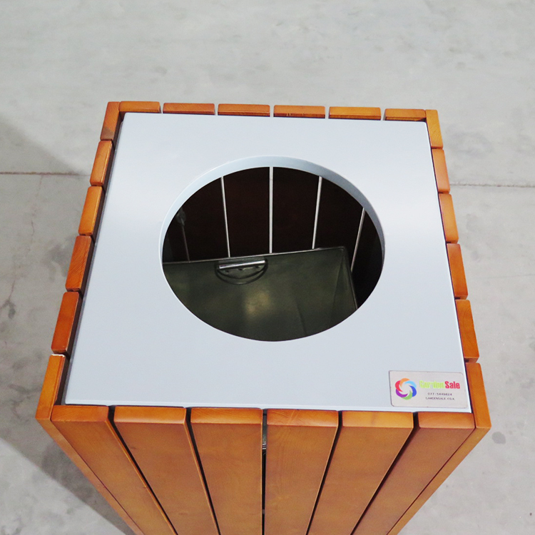 outdoor Trash Can