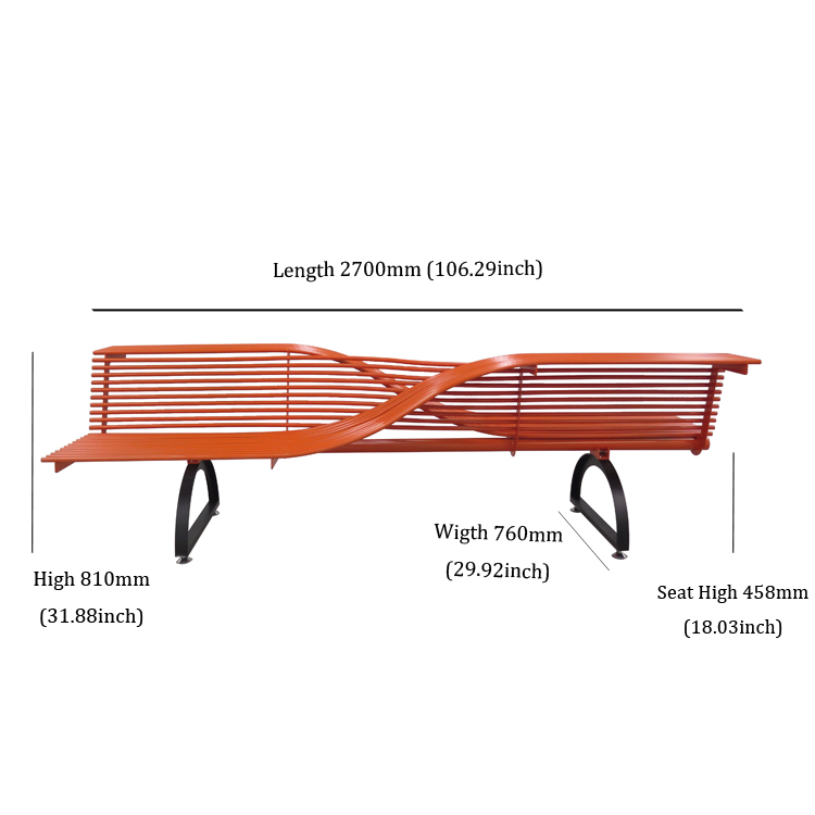 outdoor bench
