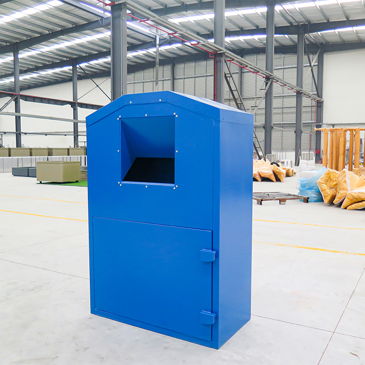 HTS220562 Book Shoes Blue Clothes donated Recycle Bin Manufacturer (2)