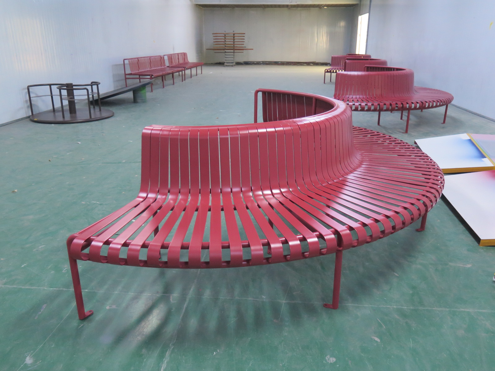 outdoor bench