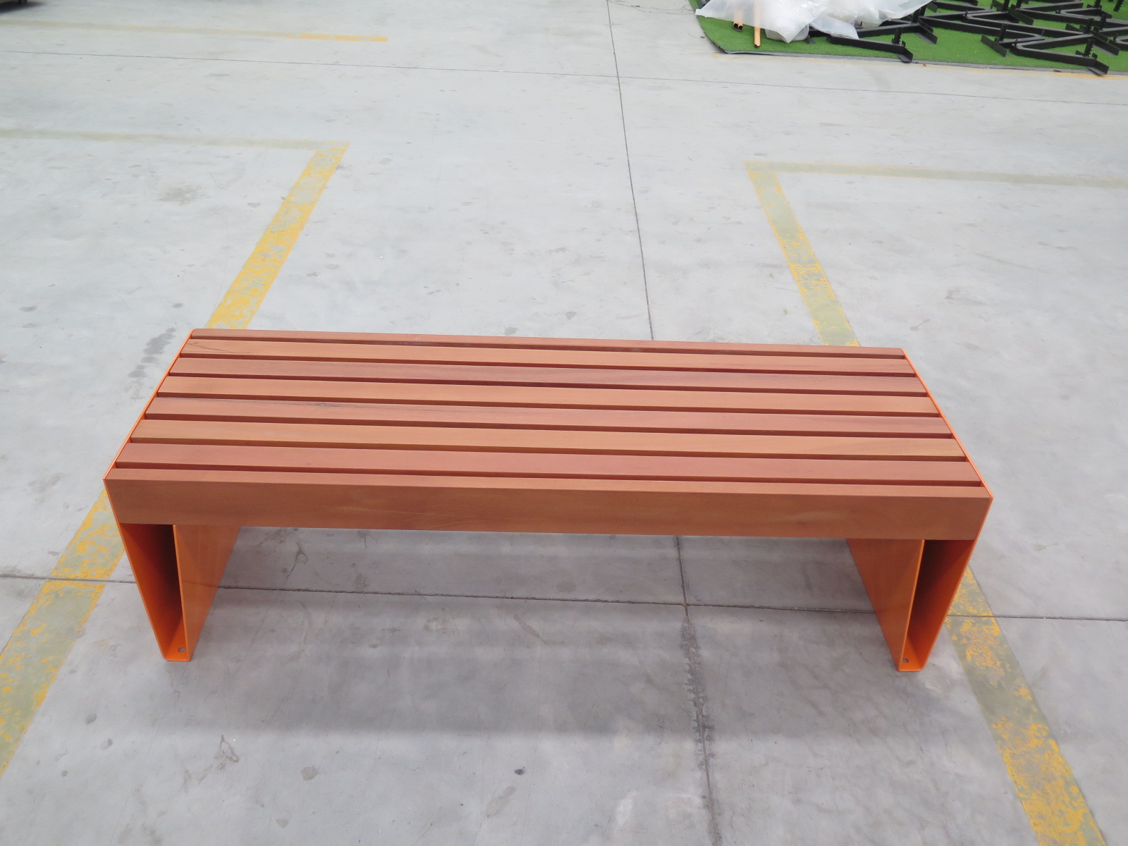 outdoor bench
