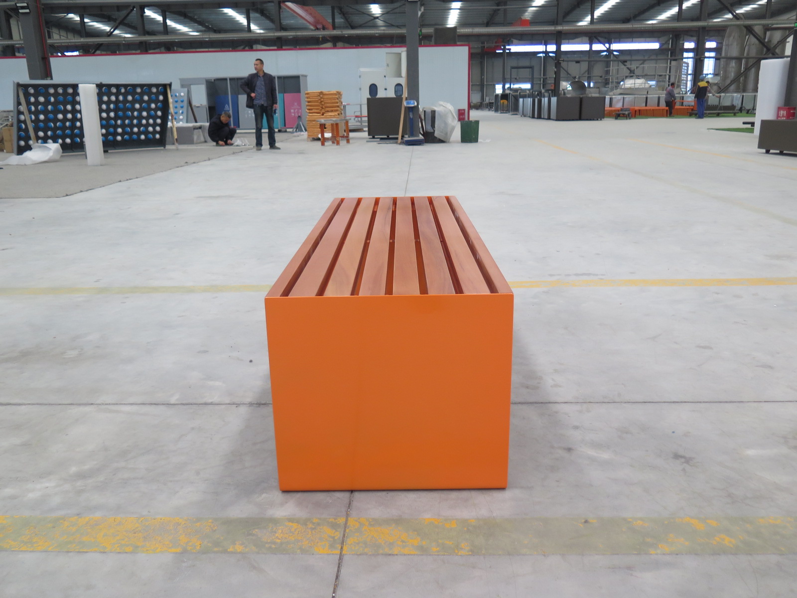 outdoor bench