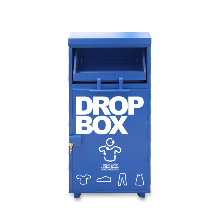 Books Shoes Clothes Donation Drop Off Box Manufacturer 6