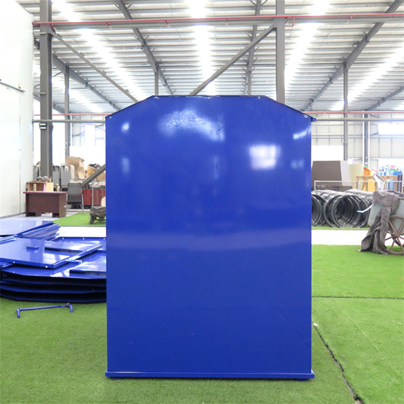 Factory Custom Large Outdoor Metal Clothing Donated Bin For Charity 15