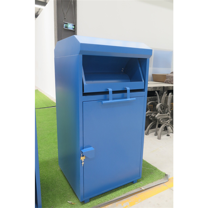 Books Shoes Clothes Donation Drop Off Box Manufacturer 22