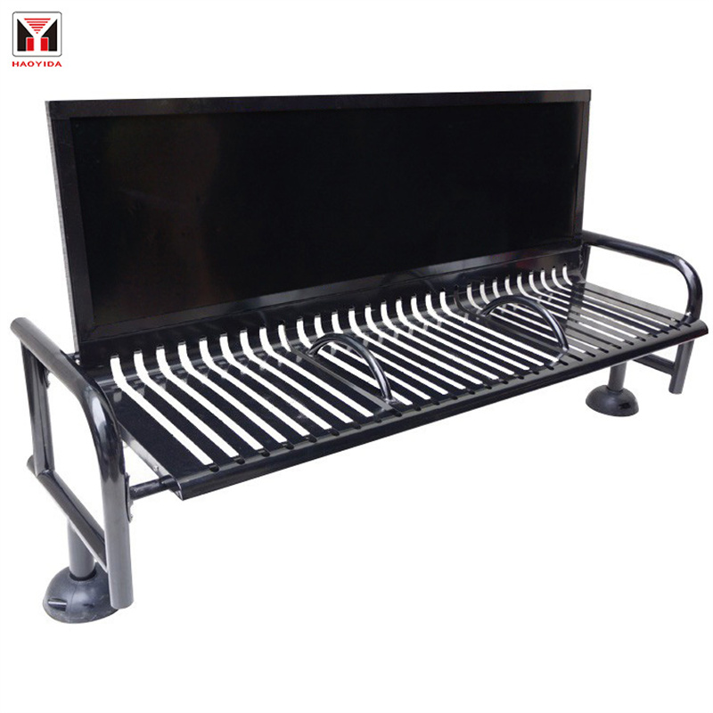 Ad bench Outdoor Commercial Street Furniture Park Benches Advertising 6