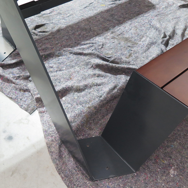 Modern Design Commercial Picnic Table Outdoor Urban Street Furniture  (9)